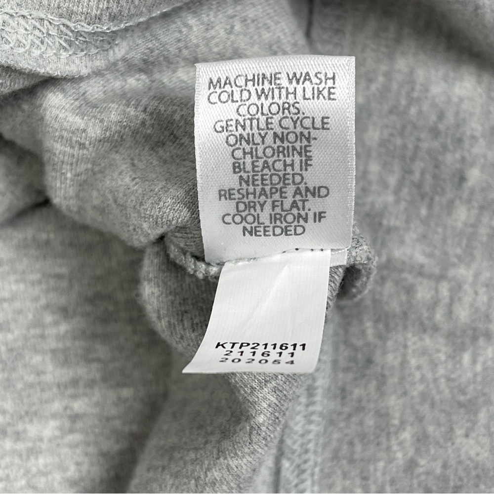 J. JILL Pure Jill very soft cotton gray long sleeve sweater tunic top, size L - Picture 11 of 11
